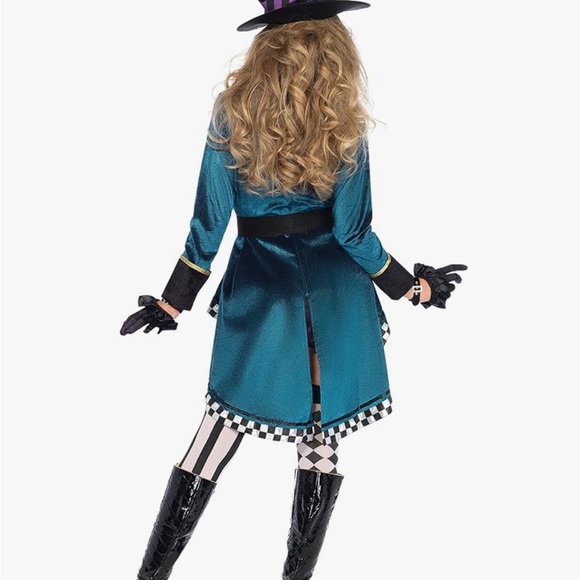 Leg Avenue Teal and Purple Mad Hatter Costume - Picture 2 of 3